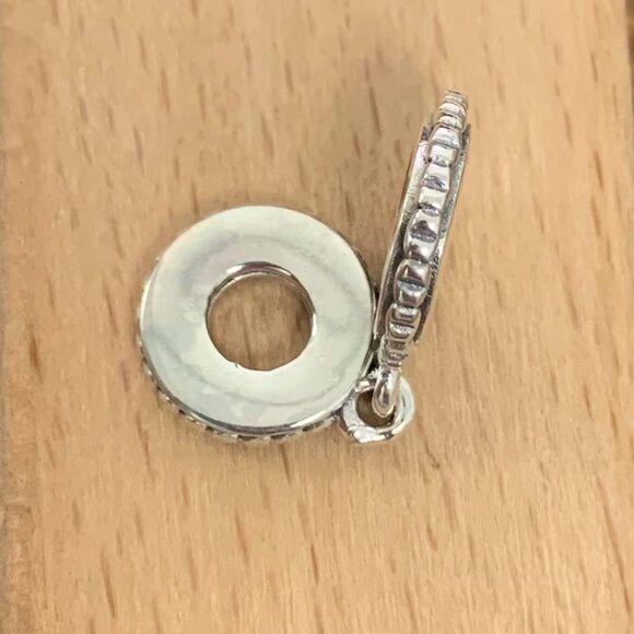 Pandora "We're All Mad Here" Cheshire Cat Disney Parks Charm, S925 Silver - Picture 4 of 4